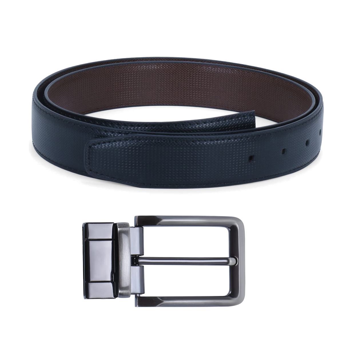 Men’s Reversible PU Leather Belt – RRP Footwear and Leather Goods ...